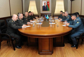 В Баку прибыла делегация Национальной гвардии Казахстана (ФОТО)