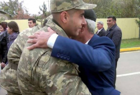 Родители азербайджанских военнослужащих довольны условиями службы сыновей (ВИДЕО)