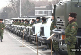 Россия передала военную технику для охраны границ Кыргызстана (ВИДЕО)