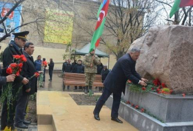 В Тертере почтили память Национального героя Везира Оруджева