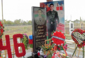 В Сабирабаде почтили память шехида Отечественной войны Шахлара Джафарова - Фото