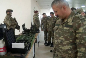 Военнообязанные, которые примут участие в учебных сборах, приняты в воинскую часть Минобороны Азербайджана- Фото/Видео