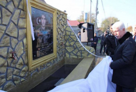 В Гёйтепе состоялось открытие мемориального родника имени шехида Аликрама Ханышова - Фото