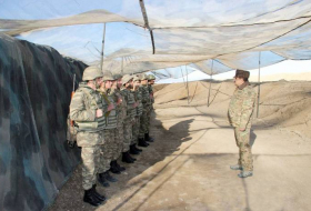 Проверено материально-техническое обеспечение личного состава Азербайджанской Армии на освобожденных территориях - Фото