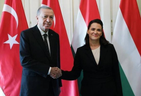 Эрдоган встретился с президентом Венгрии