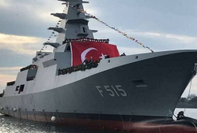 Турецкий флот усиливается новыми военными кораблями - Видео