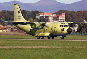 ВВС Азербайджана продемонстрировали новый военно-транспортный самолет C-27J Spartan NG - Фото+Видео